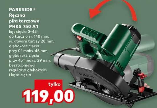 Ręczna piła tarczowa PHKS 750 A1