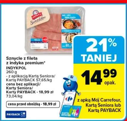 Sznycel z fileta z indyka premium
