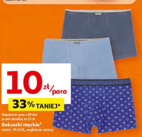 Bokserki męskie, wybrane wzory