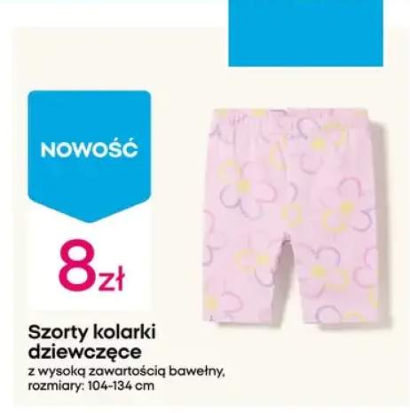 Szorty kolarki dziewczęce
