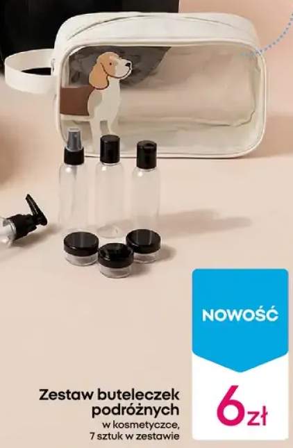 Zestaw buteleczek podróżnych