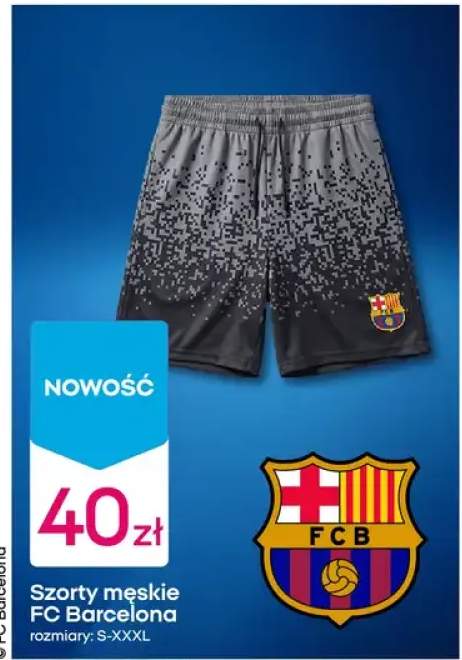 Szorty męskie FC Barcelona