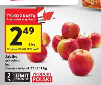 Jabłko mix odmian luz