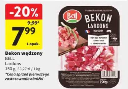 Bekon wędzony Lardons