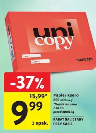 Papier ksero 500 arkuszy