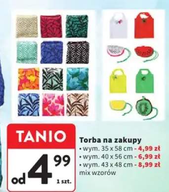 Torba na zakupy mix wzorów
