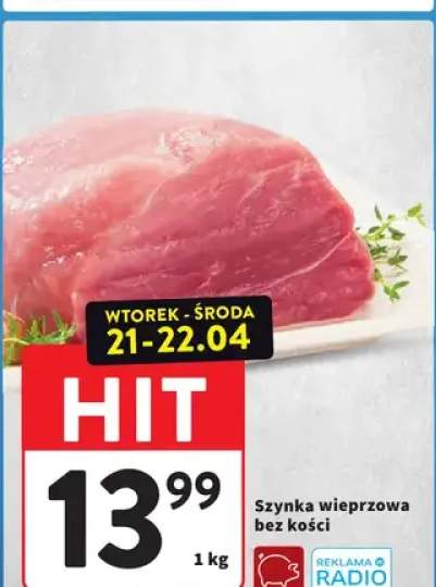 Szynka wieprzowa bez kości