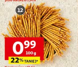 Paluszki słone, z makiem lub z sezamem