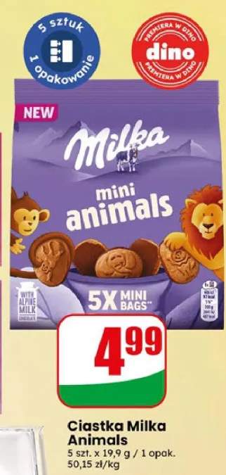 Ciastka mini animals