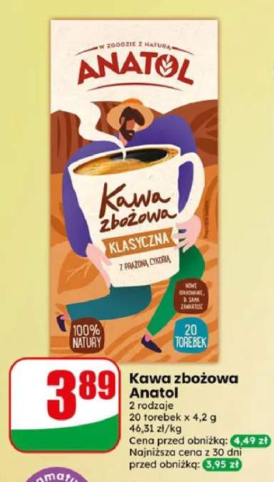 Kawa zbożowa klasyczna 2 rodzaje
