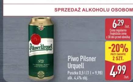 Piwo Pilsner Urquell