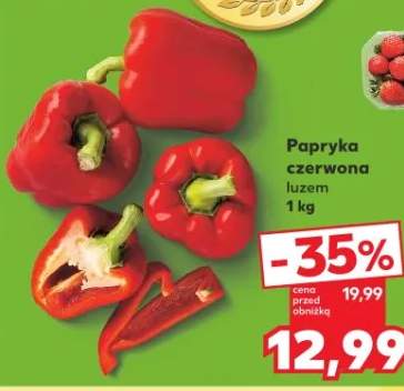 Papryka czerwona luzem