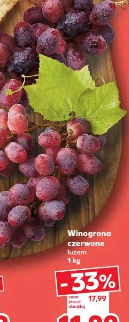Winogrona czerwone luzem