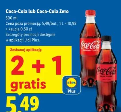 Napój gazowany Coca-Cola