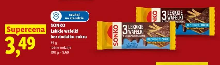 Lekkie wafelki bez dodatku cukru