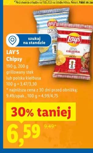 Chipsy grillowany stek lub polska kiełbasa