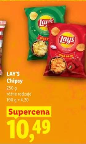 Chipsy różne rodzaje