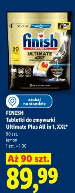 Tabletki do zmywarki Ultimate Plus All in 1, XXL