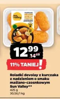 Roladki drobiowy z kurczaka z nadzieniem o smaku maślano-czosnkowym