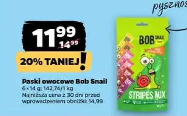 Paski owocowe Bob Snail