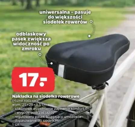 Nakładka na siodełko rowerowe