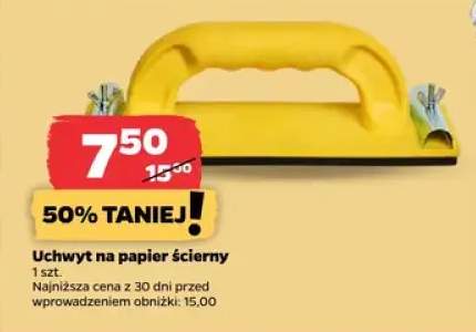 Uchwyt na papier ścierny
