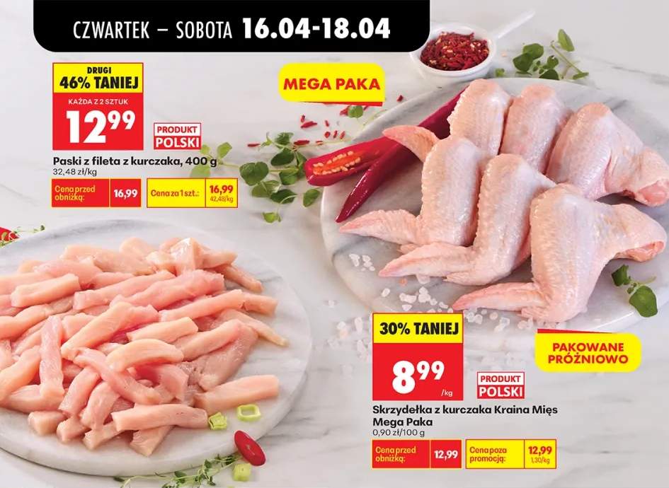 Paski z fileta z kurczaka