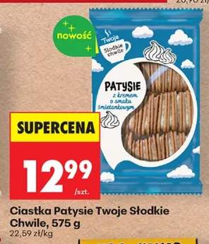 Ciastka patysie twaie słodkie chwile
