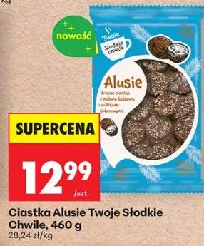 Ciastka czekoladowe kokosowe z wiórkama kokosowymi