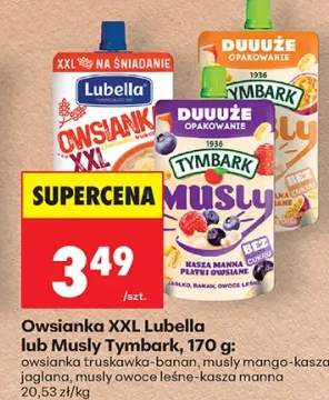 Owsianka truskawka-banan XXL