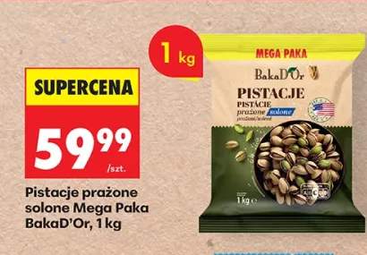 Pistacje prażone solone Mega Paka