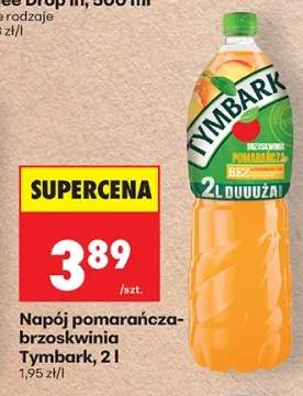 Napój pomarańcza-brzoskwinia