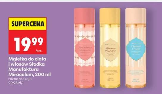 Mgiełka do ciała i włosów Strawberry Royallin