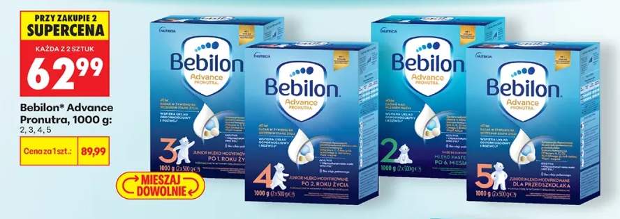 Mleko modyfikowane Advance Pronutra 2, 3, 4, 5