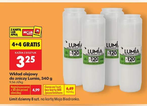 Wkład olejowy do zniczy