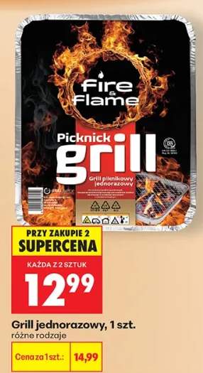 Grill jednorazowy piknikowy