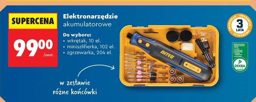 Elektronarzędzie akumulatorowe wkrętak