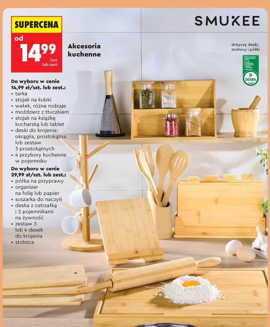 Akcesoria kuchenne różne rodzaje