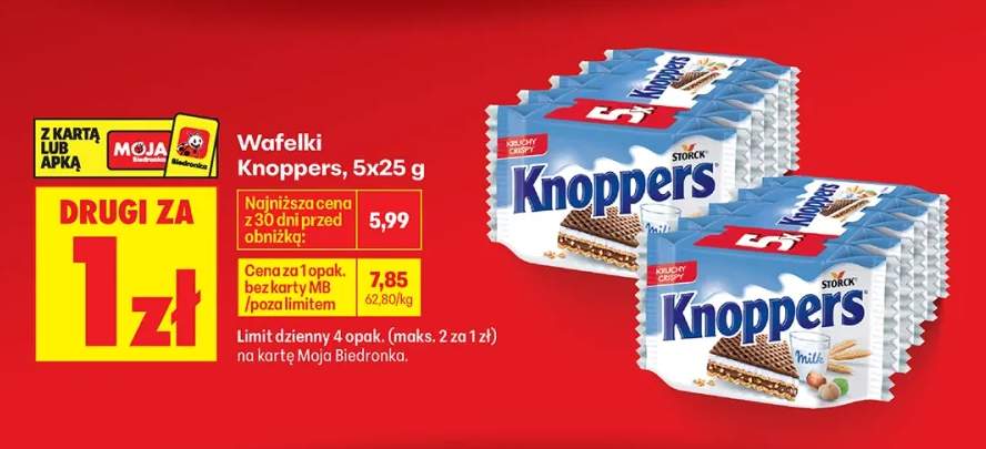 Wafelki Knoppers