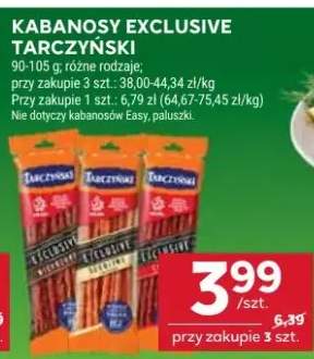 Kabanosy exclusive tarczyński