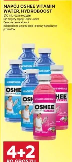 Napój Oshee Vitamin Water, Hydroboost różne rodzaje Detlee Junior