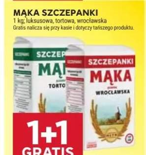 Mąka szczepanki luksusowa, tortowa, wrocławska