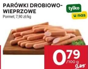 Parówki drobiowo-wieprzowe