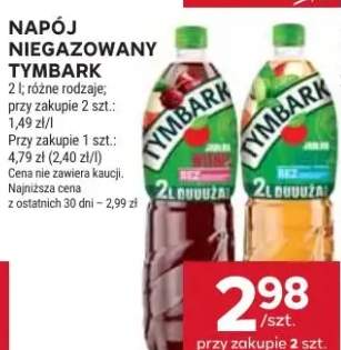 Napój niegazowany Tymbark