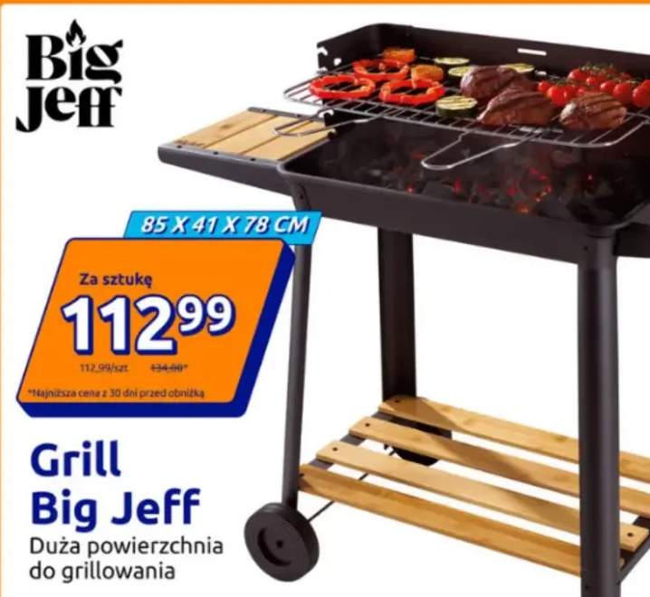 Grill duża powierzchnia do grillowania