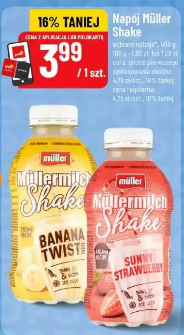 Napój Shake Banana Twist