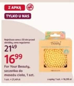 Szczotka do masażu ciała