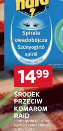 Środek przeciw komarom spirala owadobójcza