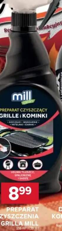 Preparat do czyszczenia kominków i grilla