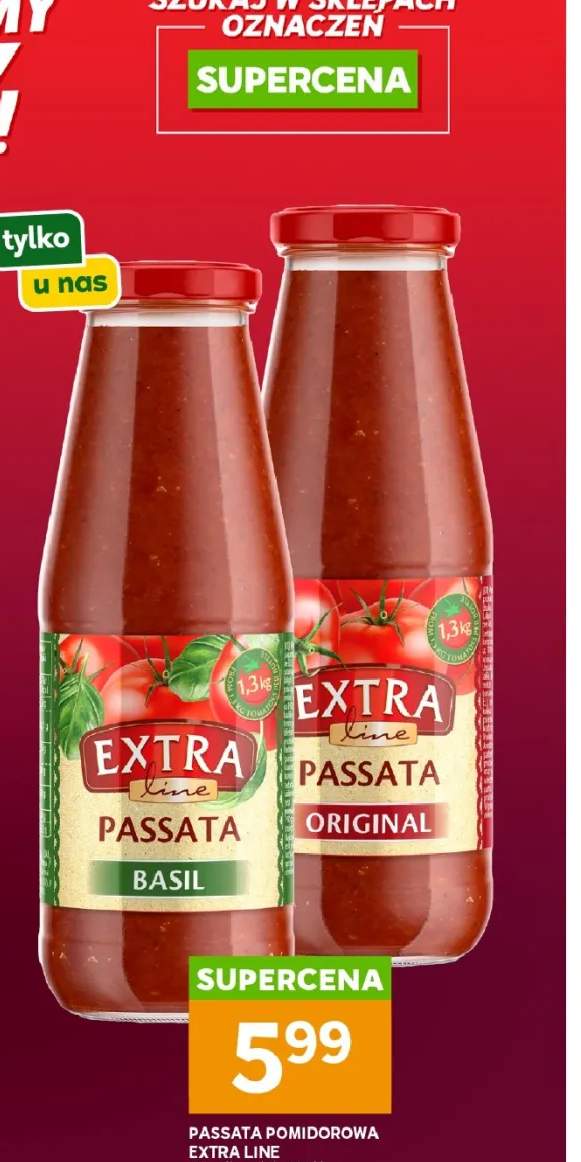 Passata pomidorowa basil